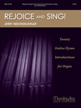 Rejoice and Sing! Organ sheet music cover